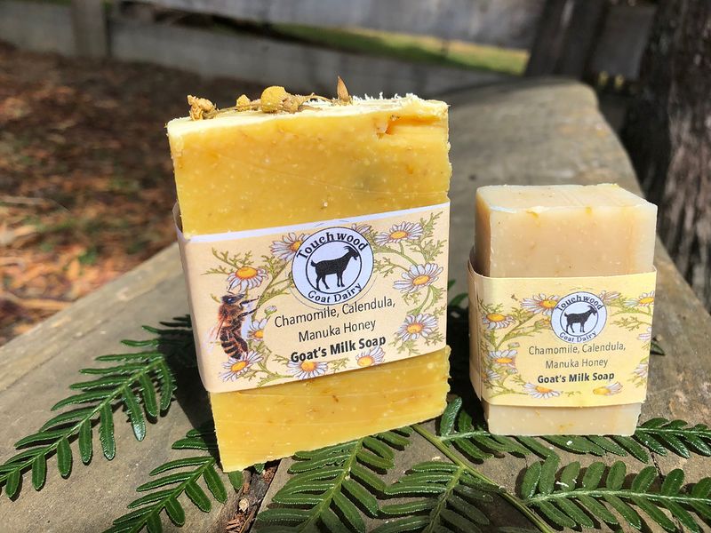 Honey Chamomile Goat Milk Soap Boxed