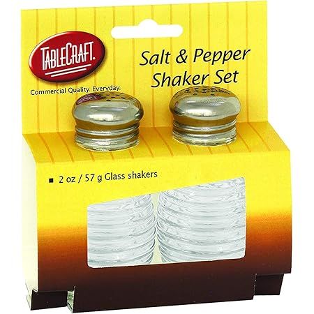 Beehive Glass Shakers, Set of 2-6 oz