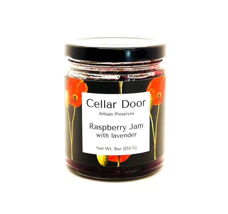 Raspberry Jam with Lavender