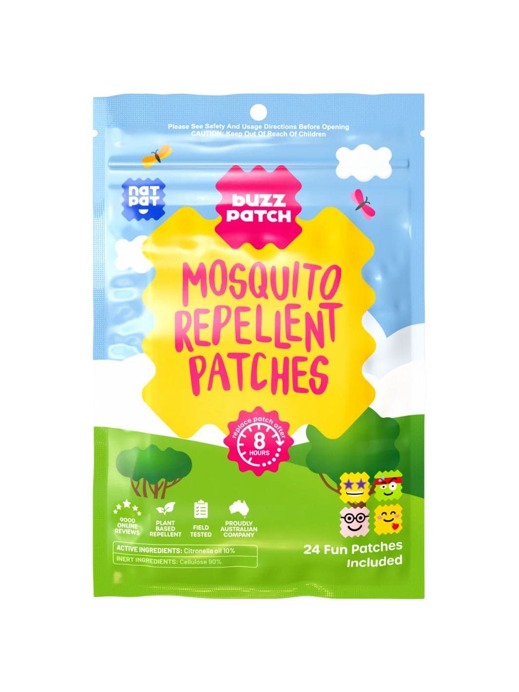 BuzzPatch Insect Repellent Stickers