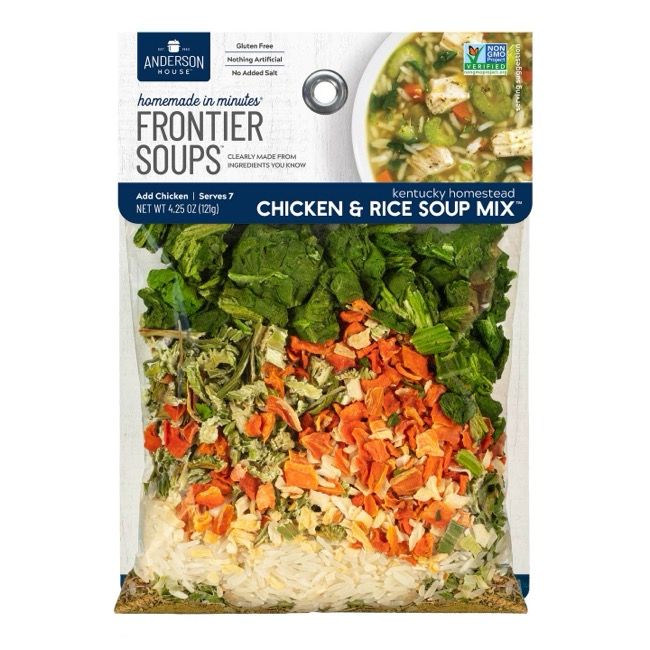 Kentucky Homestead Chicken &amp; Rice Soup Mix | Frontier Soup