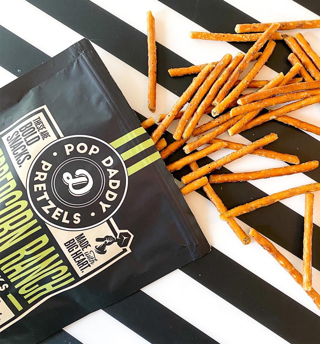Peppercorn Ranch Seasoned Pretzels