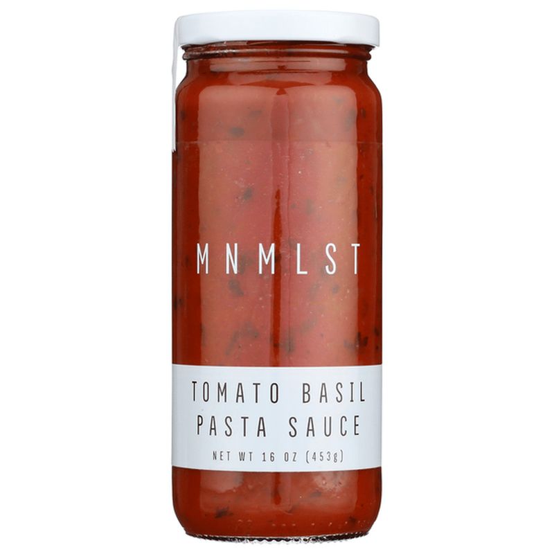 Tomato Basil Pasta Sauce | MNMLST