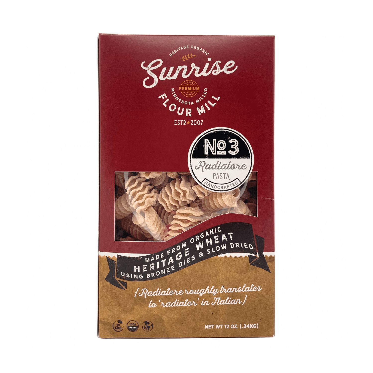 Radiatore, 12 oz.