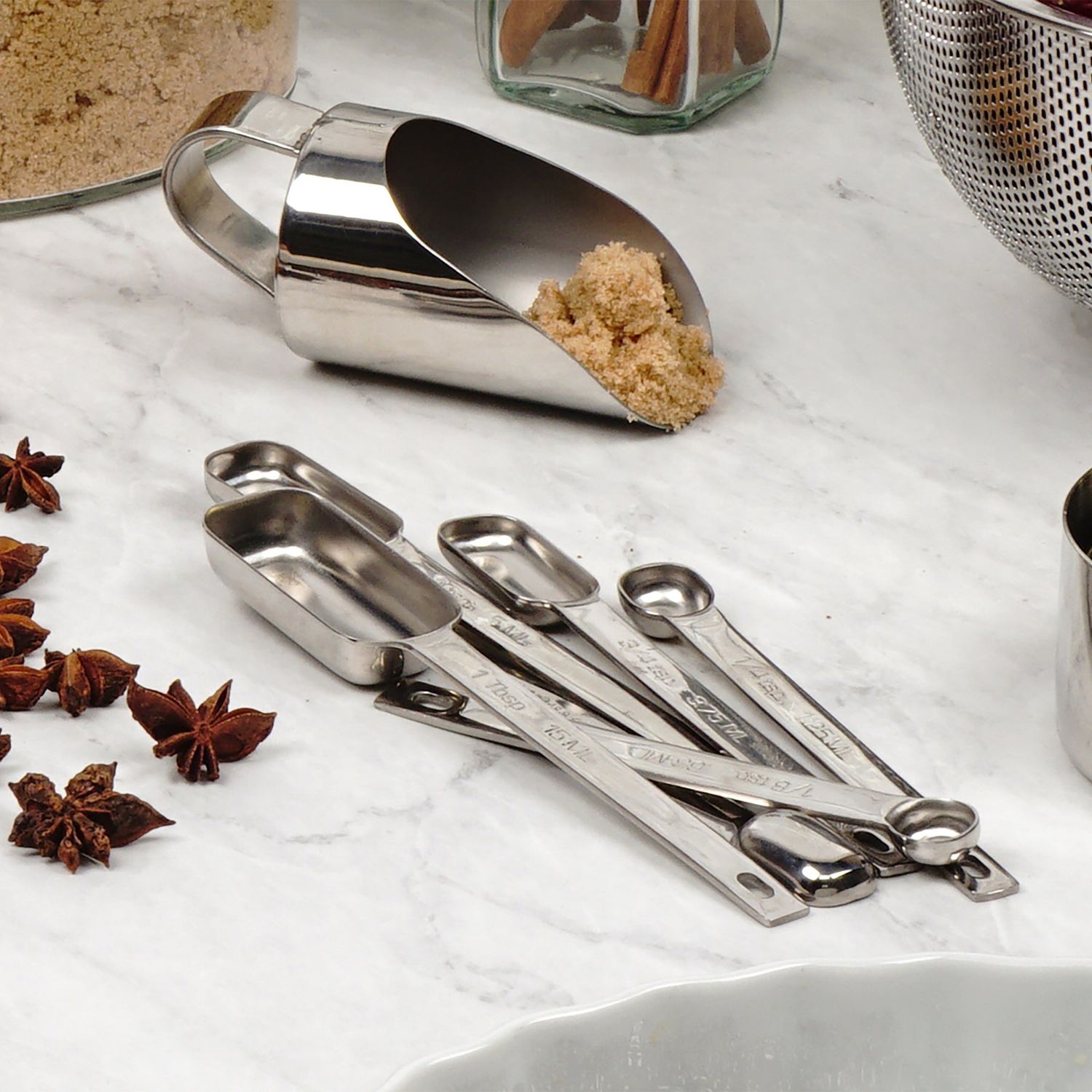 Spice Measuring Spoon Set Of 6