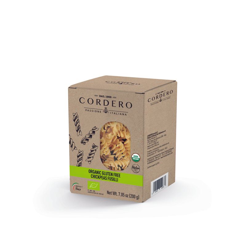 Organic Gluten Free Chickpeas Fusilli, 7.05oz