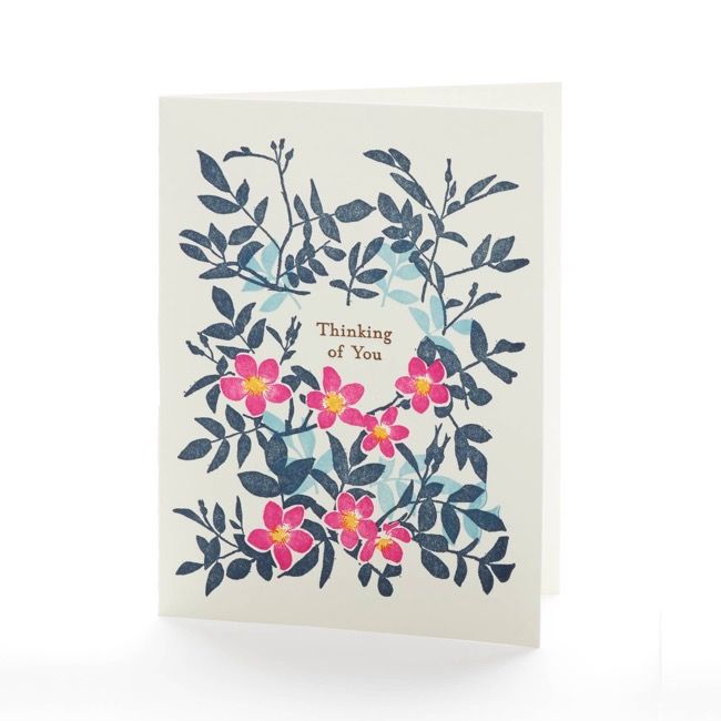 Roses" Thinking of you" Notecard | Ilee Papergoods