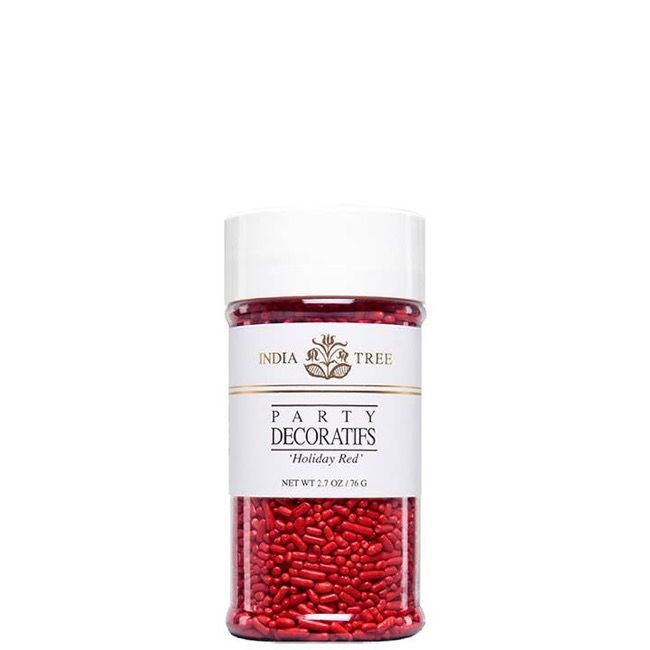 Holiday Red Sprinkles | India Tree