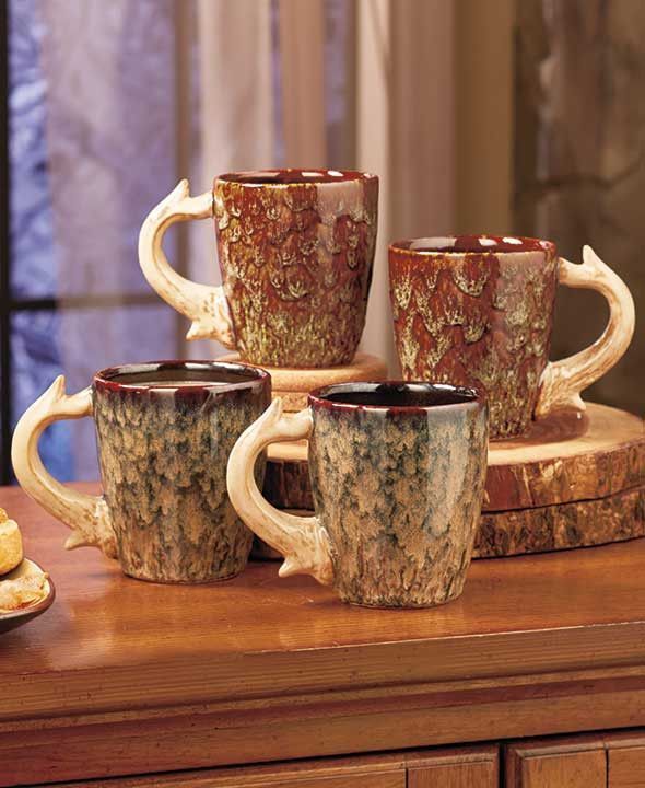Antler Mugs, Large