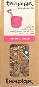 Rhubarb &amp; Ginger Tea - 15 Temples