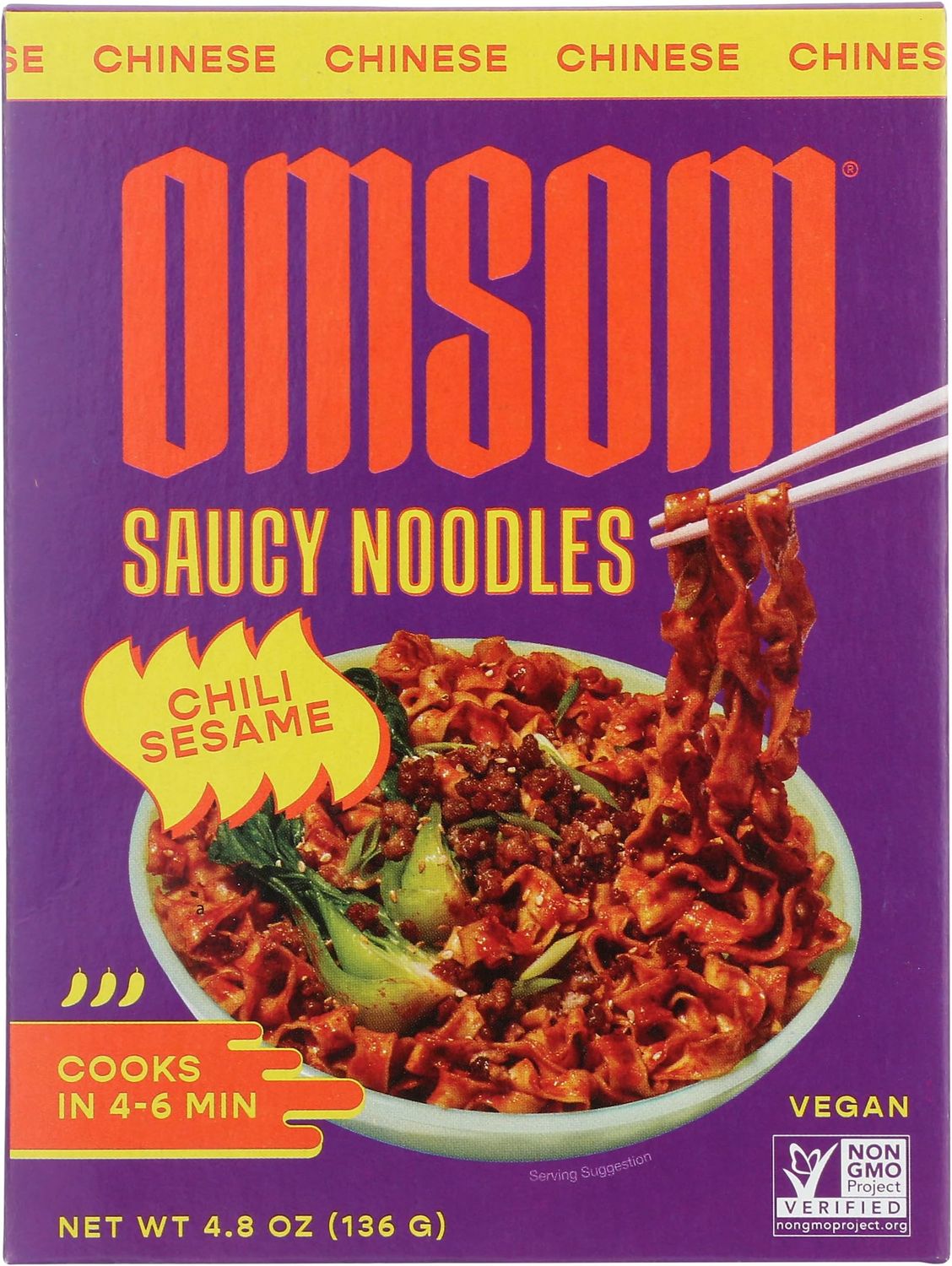 Chili Sesame Saucy Noodles