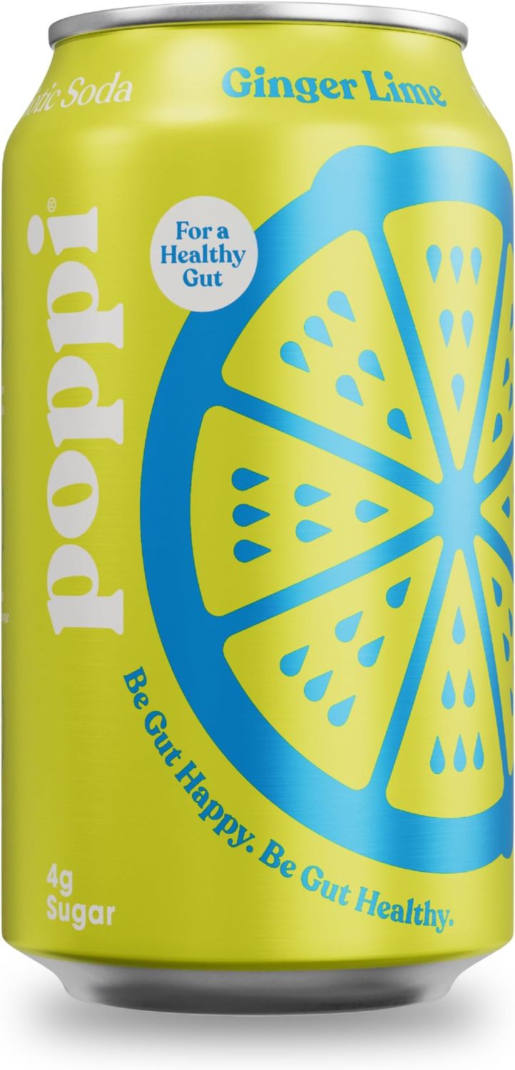 Ginger Lime Prebiotic Soda