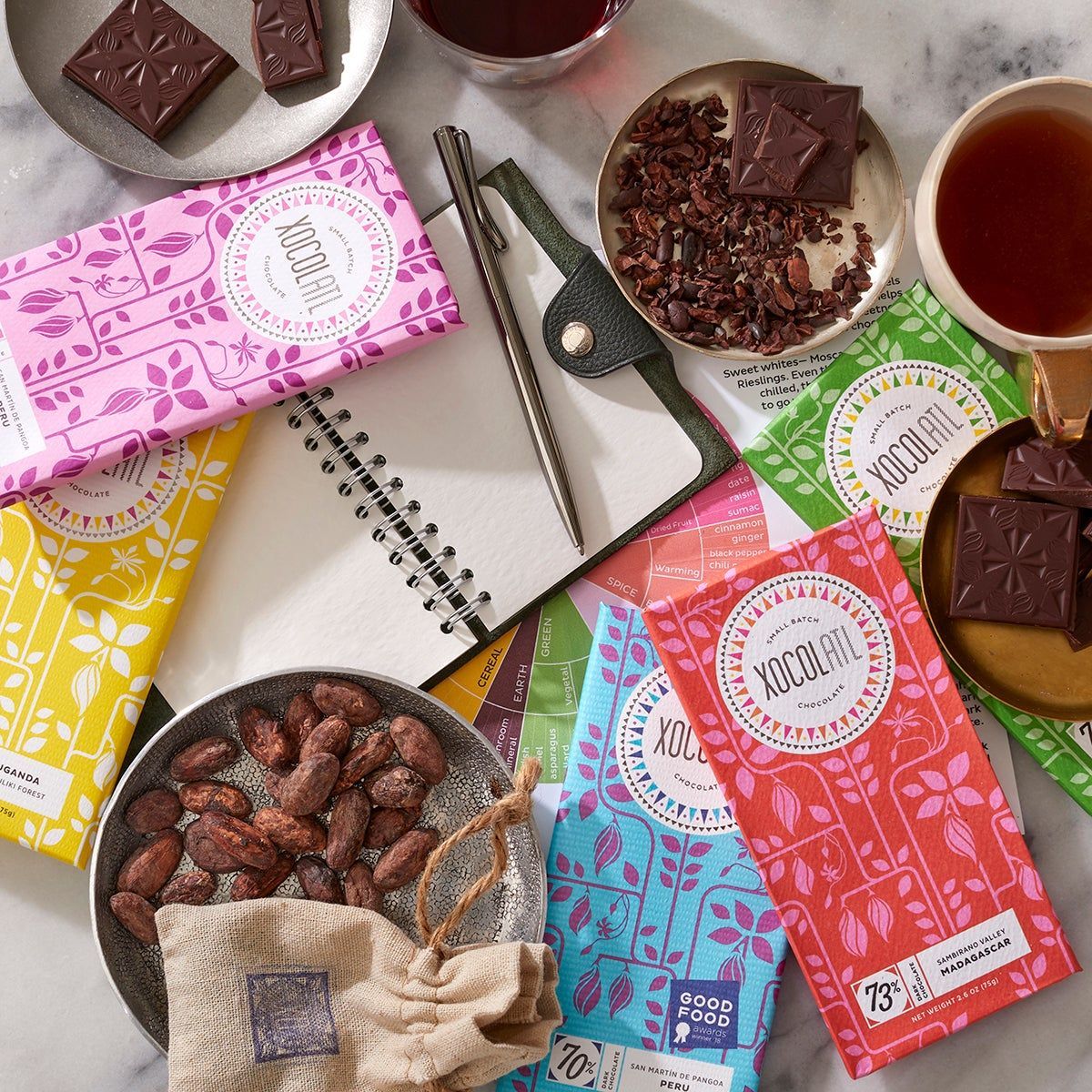 Warm &amp; Cozy Ginger Spiced Dark Chocolate Bar