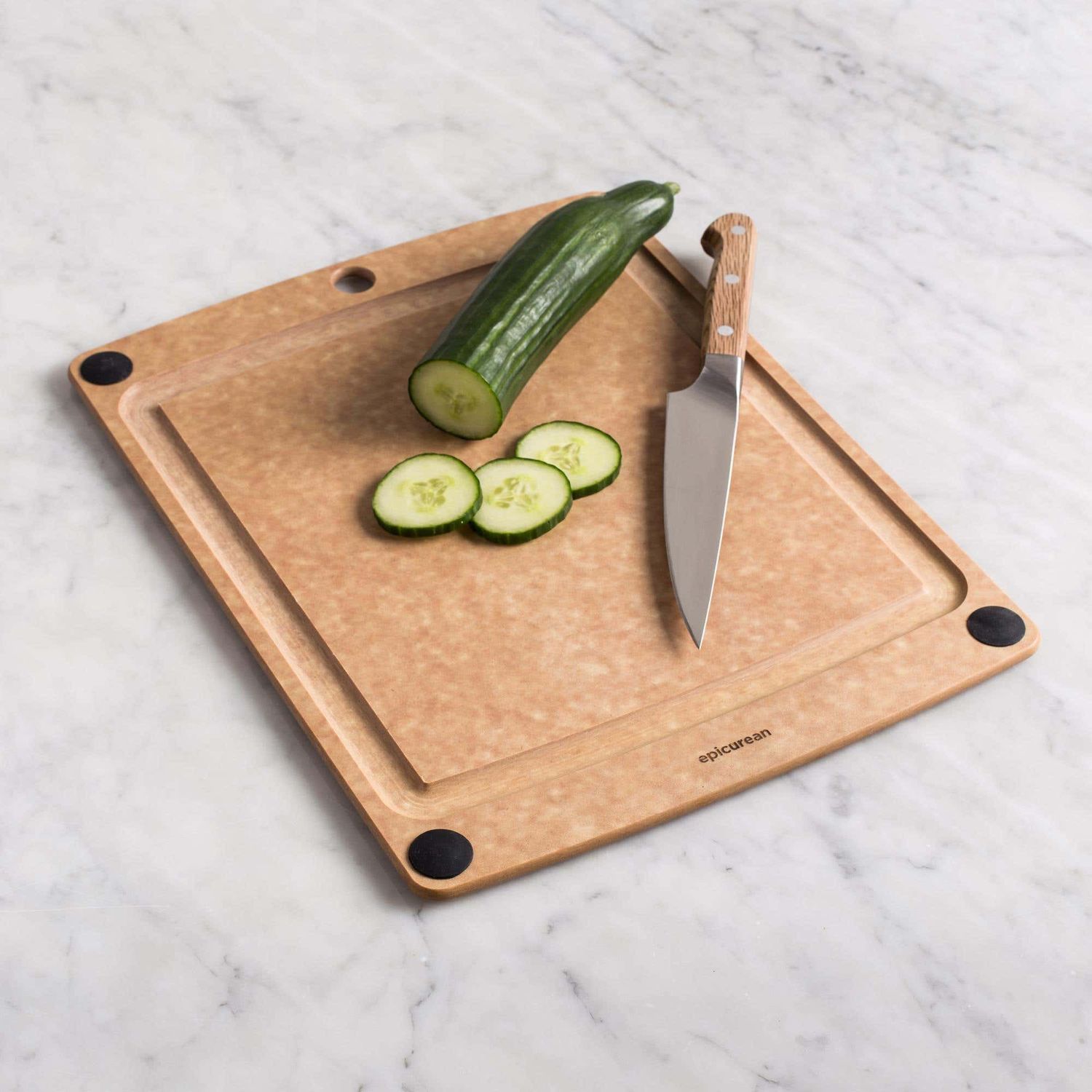 Epicurean Handy Cutting Board, 9 x 7.5&quot; Natural