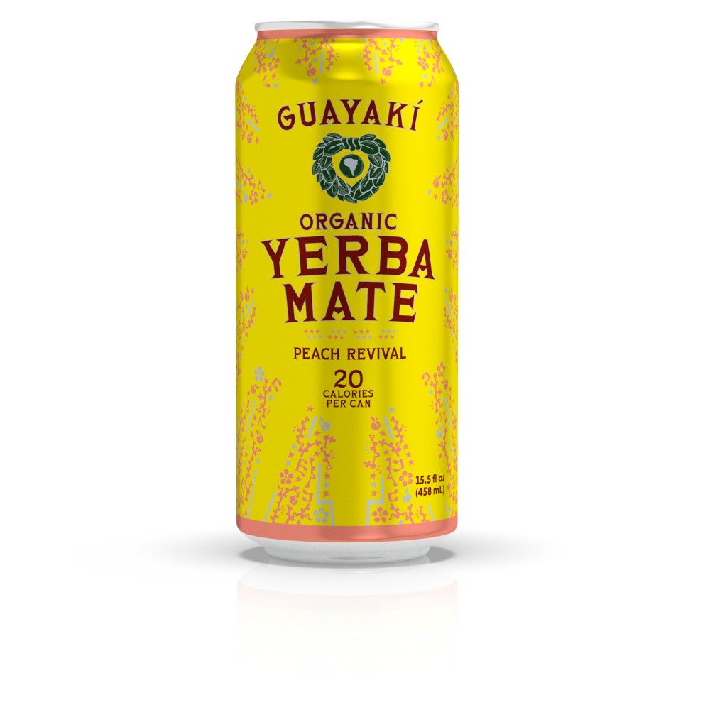 Guayaki Yerba Mate Peach Revival