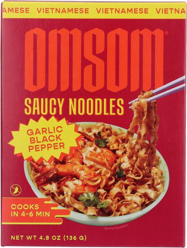 Garlic Black Pepper Saucy Noodles