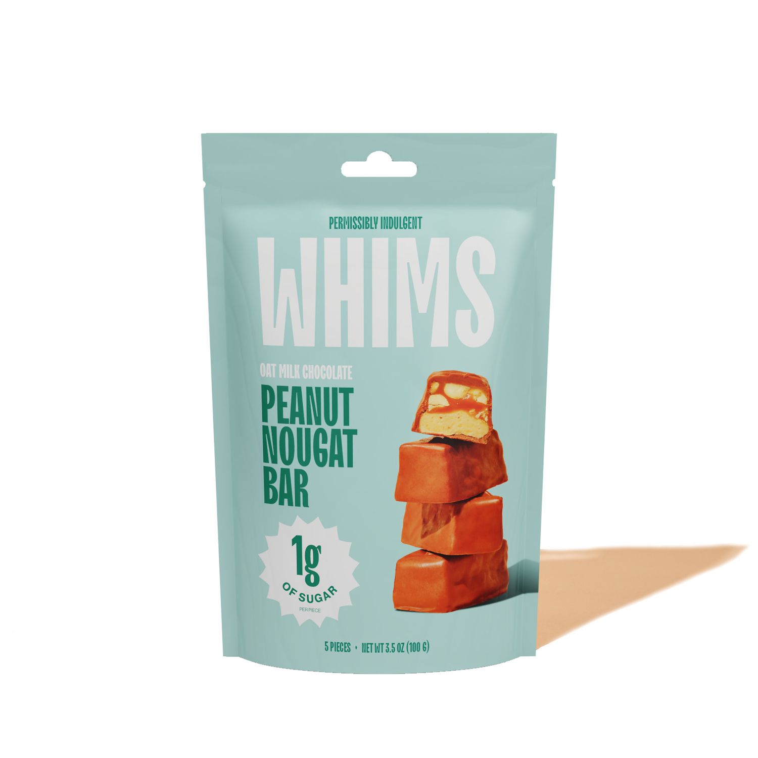 Oat Milk Chocolate Peanut Nougat Bar - Single