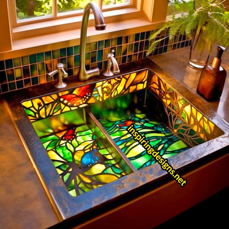 Handcrafted Stained Glass Star