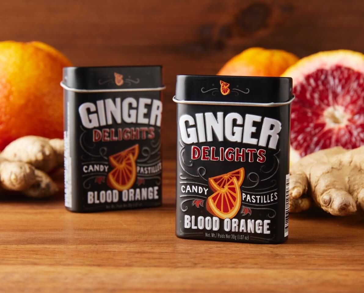 Blood Orange Ginger Delights