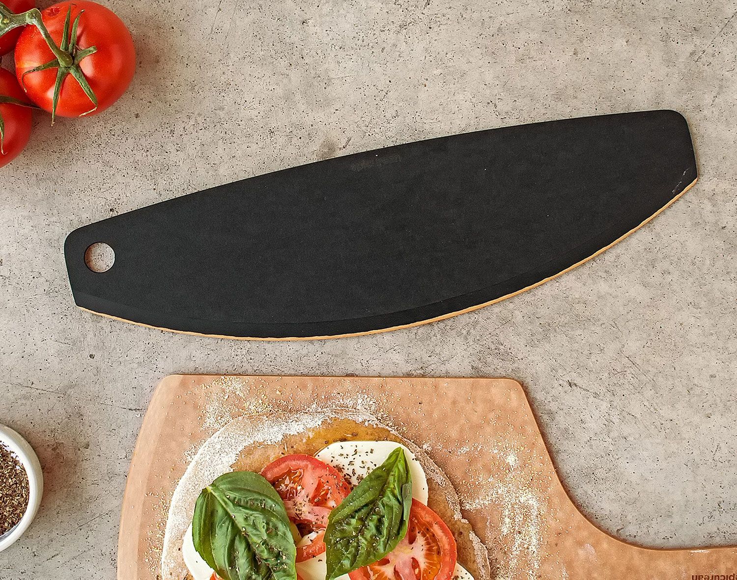 Epicurean Pizza Cutter 16&quot; Slate/Natural