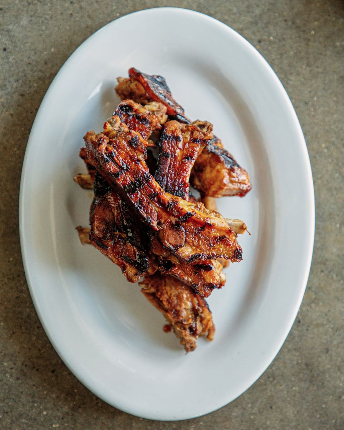 Hubby&#39;s Honey Glazed Ribs