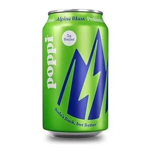Poppi Alpine Blast Prebiotic Soda