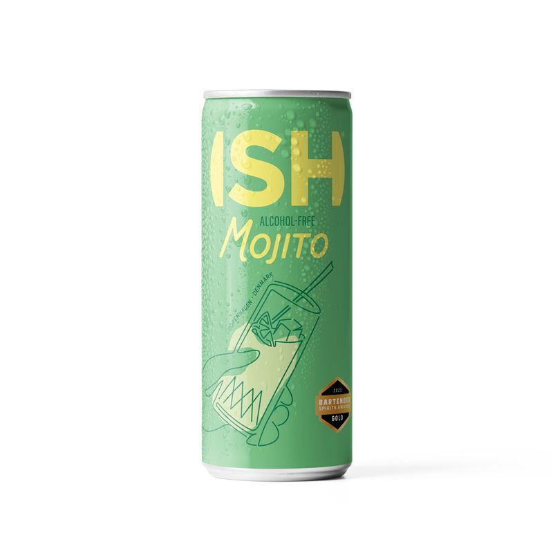 ISH Mojito Canned Cocktail, Single