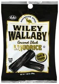Wiley Wallaby Black Licorice 7.05 oz