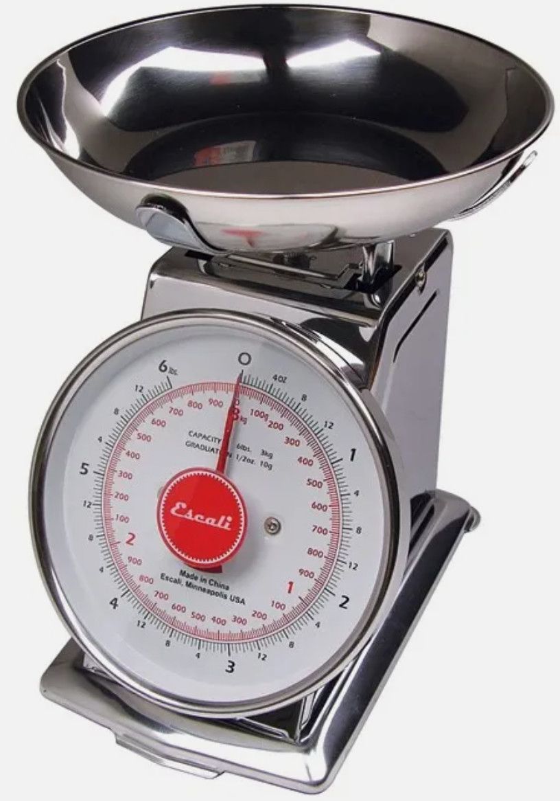 Escali Mercado Dial Scale with Bowl