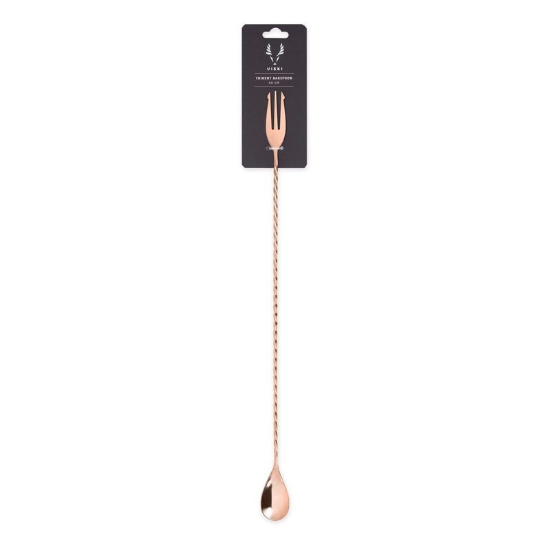Summit Copper-Plated Trident Barspoon