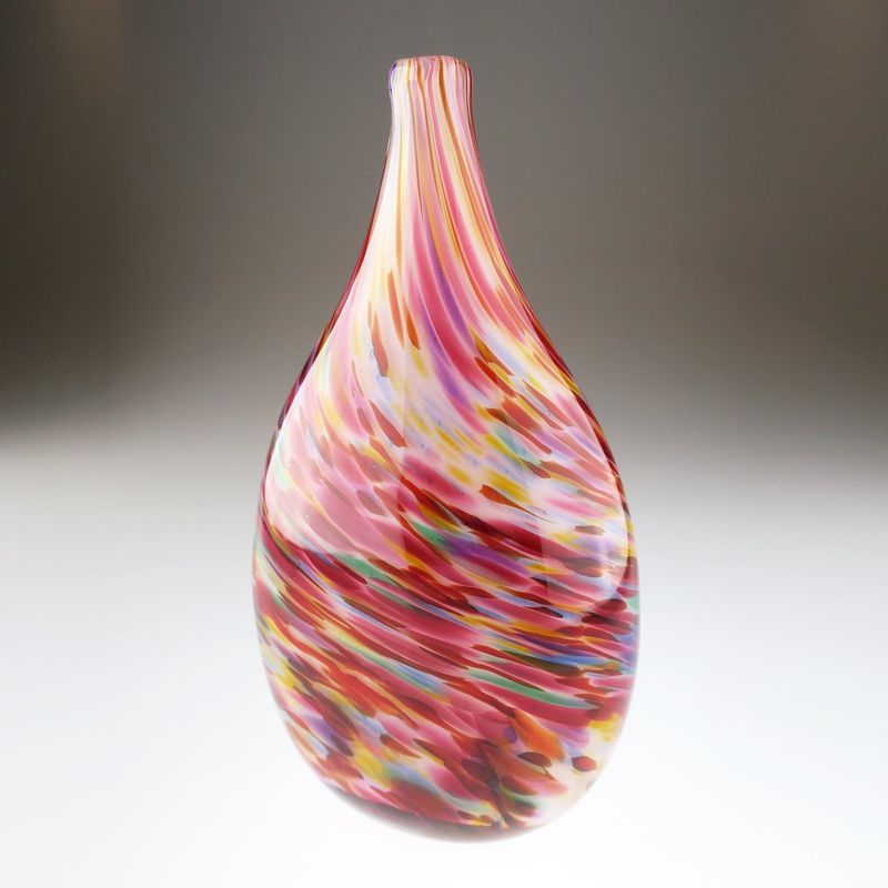 Chevron Green | Lake Superior Art Glass