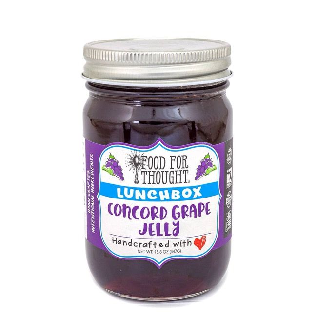 Truly Natural Concord Grape Lunchbox Jelly | Food For Thought
