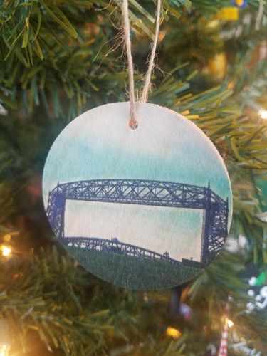 Duluth Lift Bridge Ornament