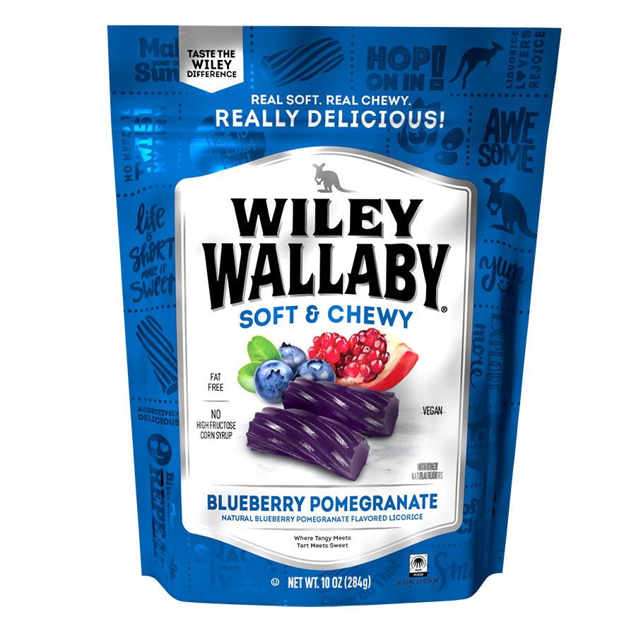 Wiley Wallaby Blueberry Pomegranate Licorice 7.05 oz
