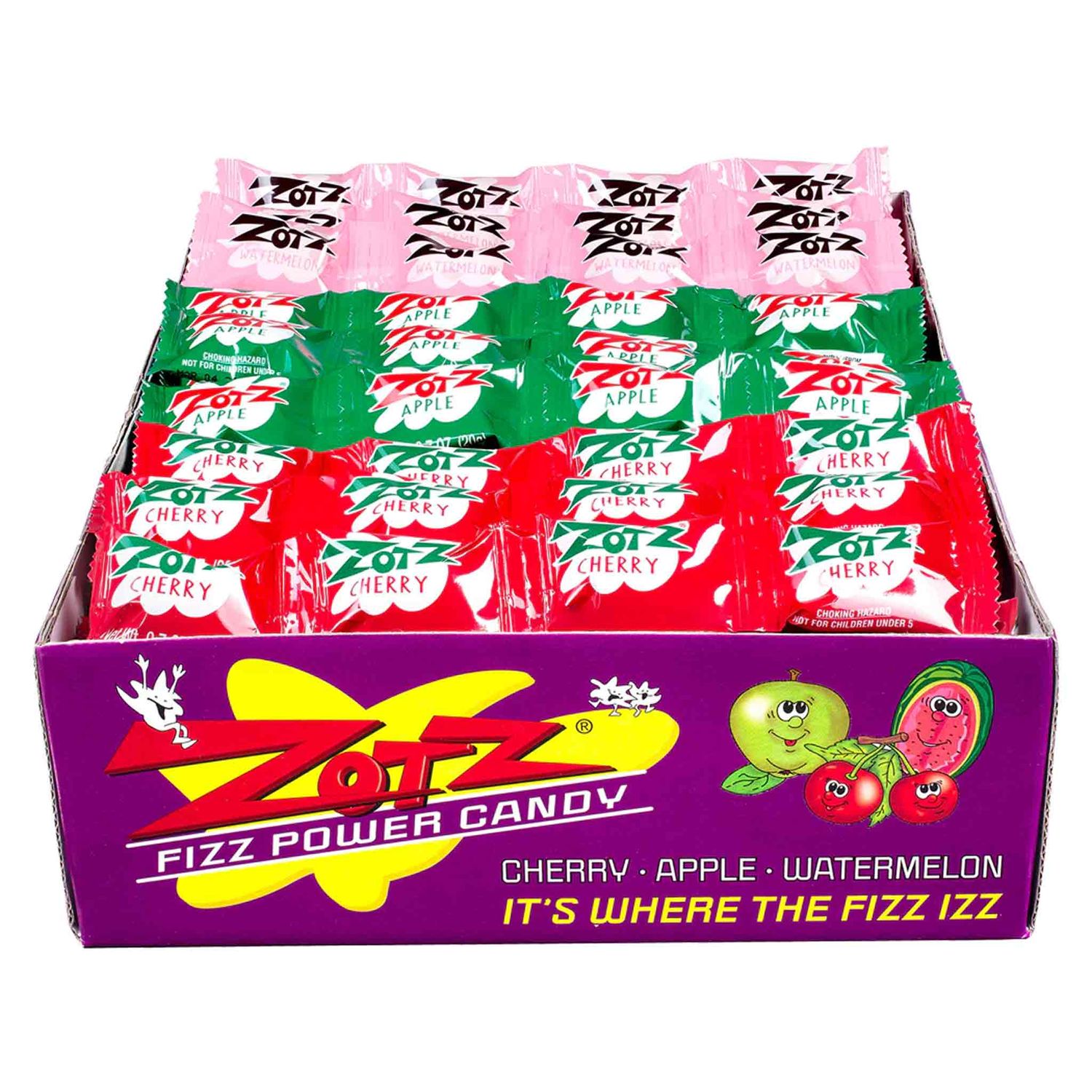 Zotz Cherry, Apple, Watermelon