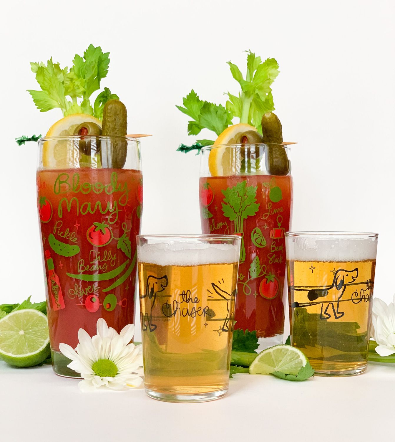 Bloody Mary Glass