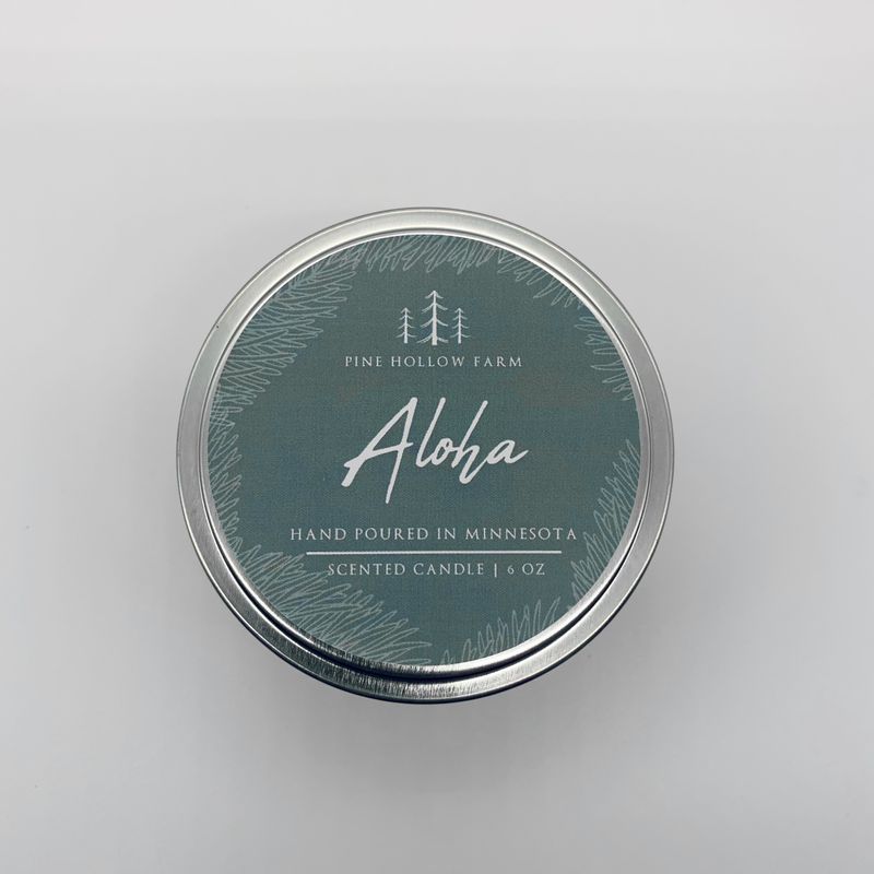 Aloha Wood Wick Candle