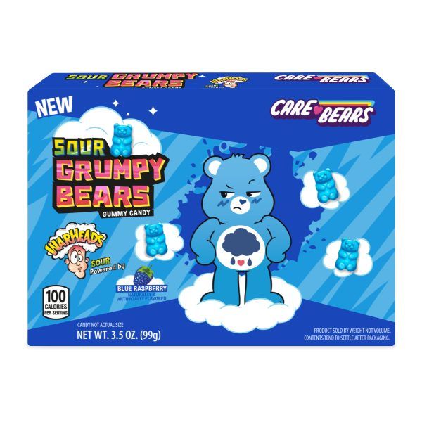 Care Bears Sour Grumpy Bears, 3.5oz Theater Box