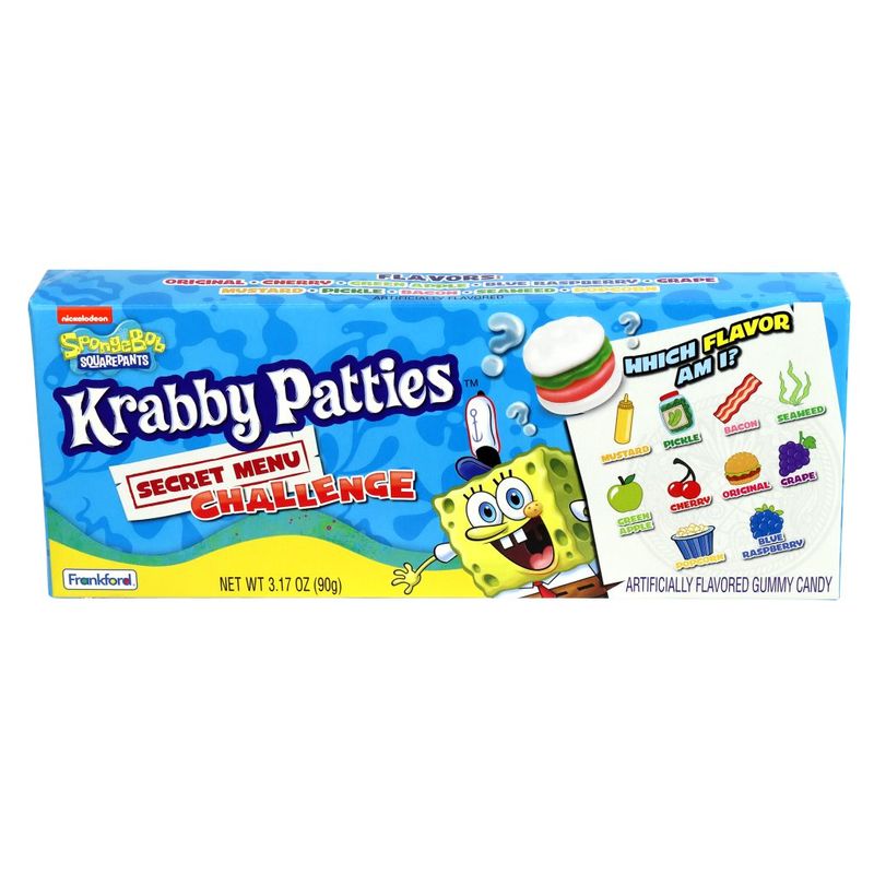 SpongeBob Krabby Patties Secret Menu Challenge, 3.17 oz.