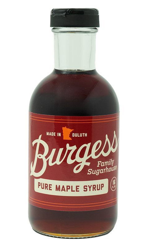 Burgess Family Sugarhouse Maple Syrup Jar 32 oz