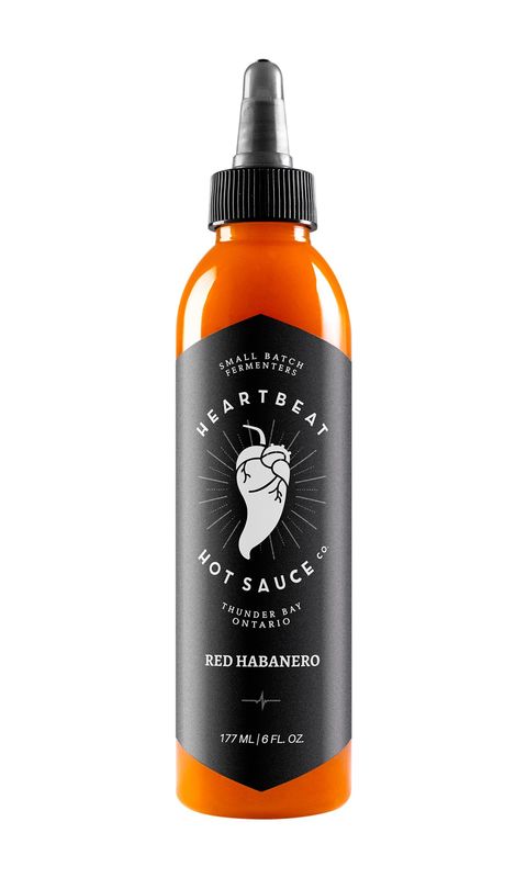 Heartbeat Red Habanero Hot Sauce 6oz Outbound