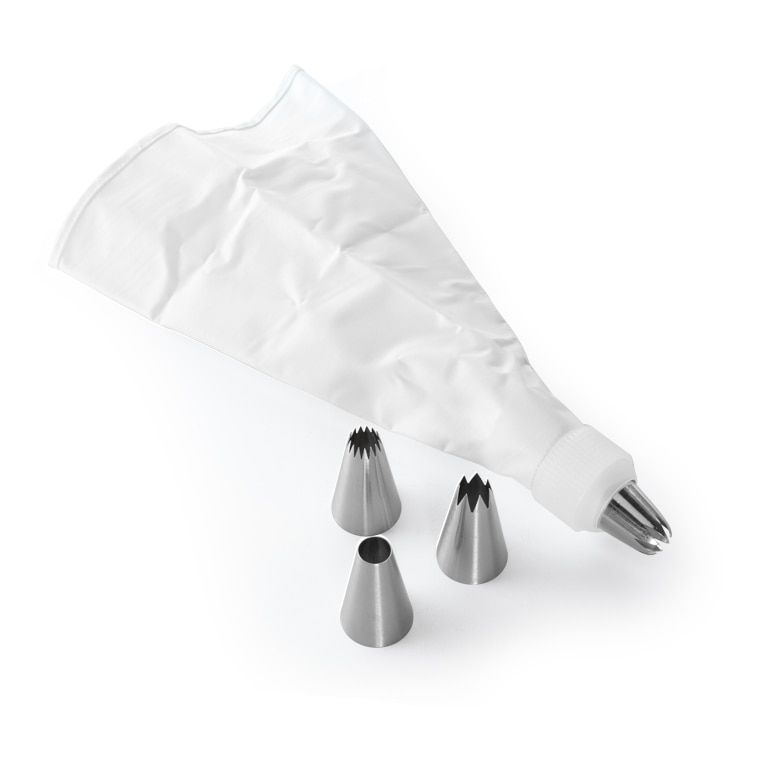 Jumbo Decorating Tip Set, 6pk