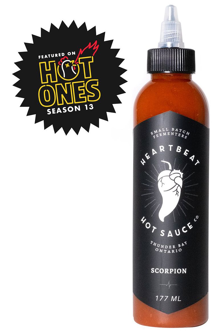 Heartbeat Scorpion Hot Sauce 6oz Outbound