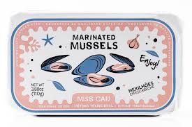 Marinated Mussels in Escabeche Sauce