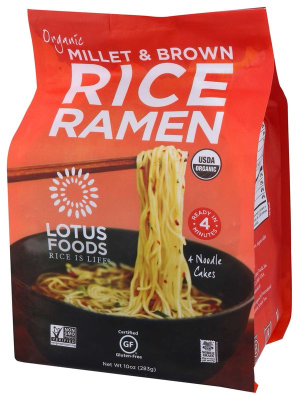 Organic Millet &amp; Brown Rice Ramen, 4 pk.