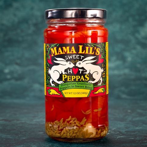 Pickled Peppers Sweet Hot Peppas | Mama Lil&#39;s