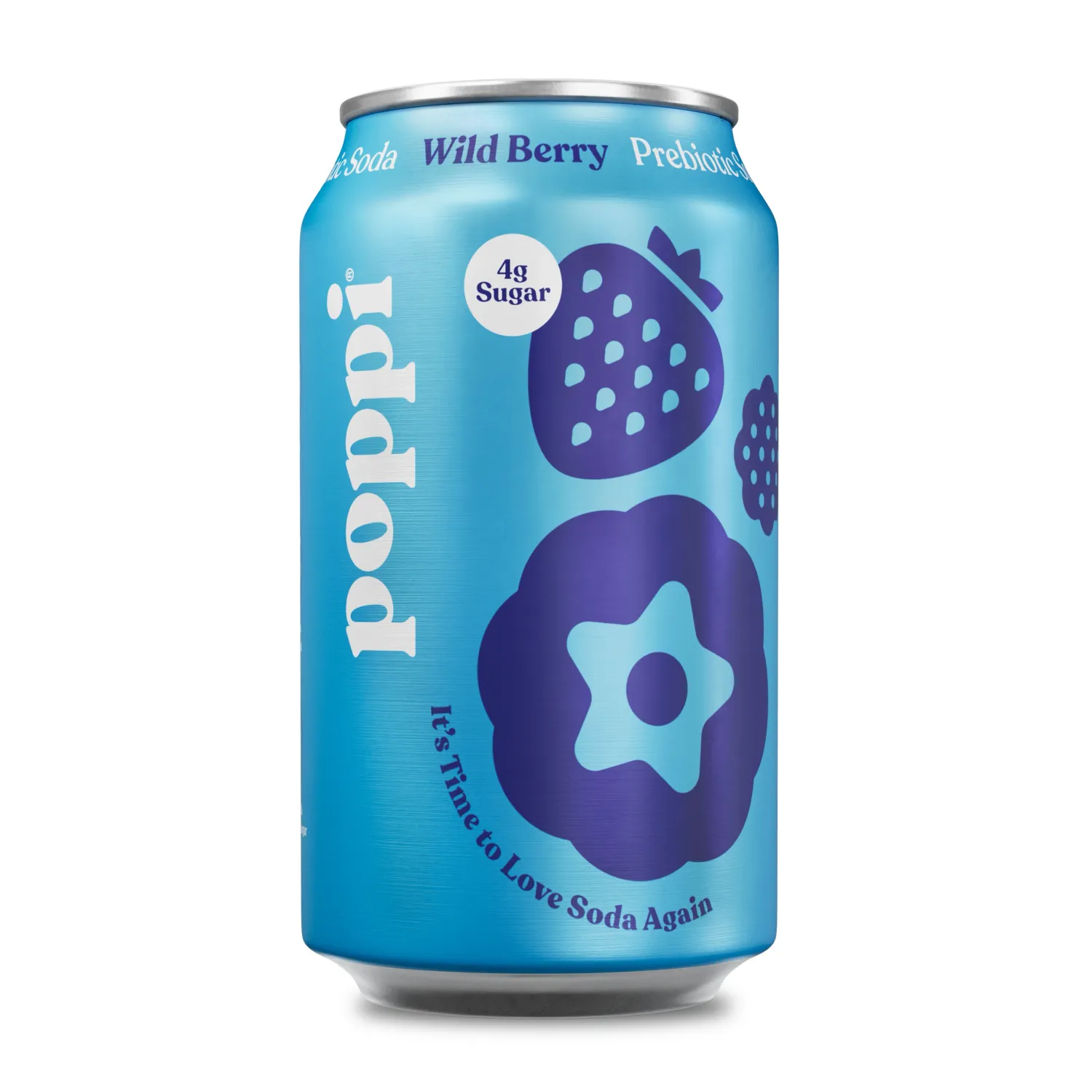 Poppi Wild Berry Prebiotic Soda