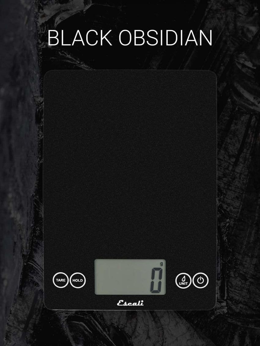 Arti Glass Digital Scale – Black Obsidian