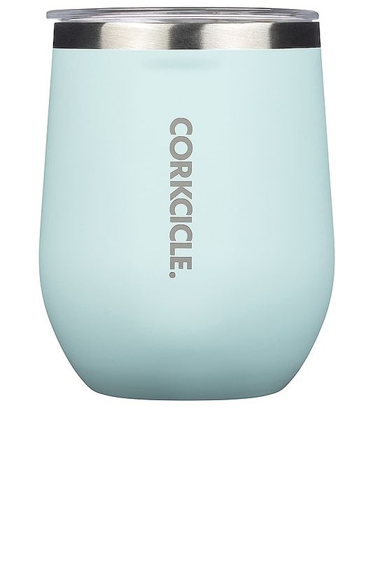 Corkcicle Stemless 12oz, Powder Blue