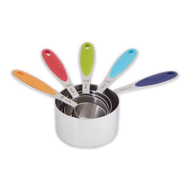 Colorful Measuring Cups Set Of 5 | RSVP International